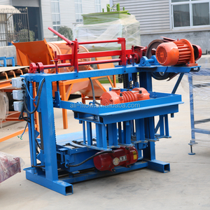 Máquina <span class=keywords><strong>para</strong></span> Fabricar Ladrillos de Cemento <span class=keywords><strong>para</strong></span> Pavimentación con Orificios Ciegos QMJ4-40, Baja Inversión, Económica - Product Image 4