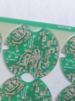 Carte de circuit imprimé rigide FR4 personnalisée, double face, ronde, OEM, pour lampe à ongles LED et module d'éclairage LED