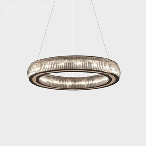 Lustre d'éventail d'intérieur de luxe en matériau moderne nordique moderne en cristal classique <span class=keywords><strong>girafe</strong></span> vintage - Product Image 1