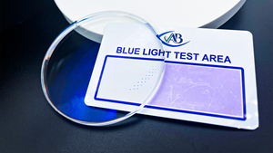 1.67 chỉ số AR 1.56 HMC ống kính <span class=keywords><strong>uv420</strong></span> màu xanh cắt cao chỉ số duy nhất tầm nhìn Eyewear ống kính - Product Image 3