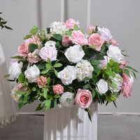 Dekorasi Acara Pernikahan, Centerpiece Meja, Bunga Lily Cally Buatan, Bola Bunga Centerpiece, Perlengkapan Dekorasi Pernikahan