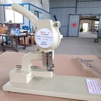 Machine à riveter semi-automatique pneumatique manuelle pour œillets, boutons creux et étiquettes volantes