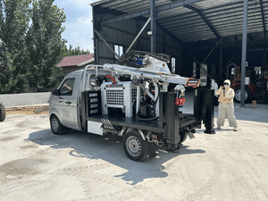 Máy khoan giếng nước di động diesel mới 325mm Đường kính khoan sâu tối đa 200m - Product Image 4