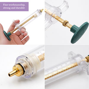 सुअर भेड़ पक्षी के लिए प्लास्टिक स्टील 10/20/30/50/100 मिलीलीटर पशु चिकित्सा सिरिंज स्वचालित पशु आहार सिरिंज - Product Image 5