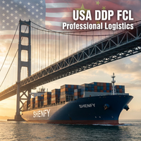 Agente de Carga Marítima DDP FCL de China a Estados Unidos, Servicio de Logística Profesional, Envío Internacional Rápido y Confiable