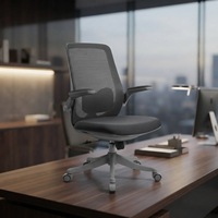 Vente en gros Best-Supplier Chaise de bureau en maille robuste Design moderne Accoudoirs rotatifs Caractéristique à bascule Niveau exécutif réglable