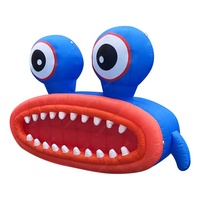 Mascotte gonflable publicitaire professionnelle de conception 3D personnalisée, mascotte d'animal de dessin animé amusante pour les événements en plein air