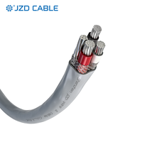Cable de Servicio JZD OEM 600V con Certificación UL854, 2 Hilos XHHW2, 4/0 para Alimentación de Panel, Entrada de Servicio 500KCMIL 350MCM