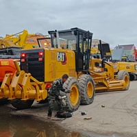 Niveleuse sur pneus CAT 140GC d'occasion en bon état, niveleuses CAT 140H 140GC 120K 120GC, niveleuse à moteur Caterpillar 160G 140G 120G, vente chaude