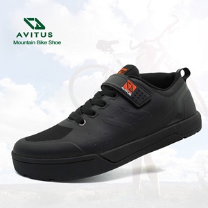 AVITUS Chaussures de <span class=keywords><strong>VTT</strong></span> pour homme Chaussures de cyclisme d'extérieur respirantes et confortables à pédale <span class=keywords><strong>plate</strong></span> Chaussures de <span class=keywords><strong>VTT</strong></span> pour homme Zapatillas - Product Image 3