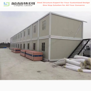 Contenedor <span class=keywords><strong>Modular</strong></span> Prefabricado de Lujo Personalizado Ecológico de 20 y 40 pies, Oficina, Hogar, Baño, Sala de Reuniones - Product Image 2