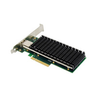 Carte réseau serveur Intel X540-T1, port électrique simple PCIe X8, Ethernet 10G RJ45 0,5 Mégabit, Wi-Fi sans fil pour ordinateurs de bureau