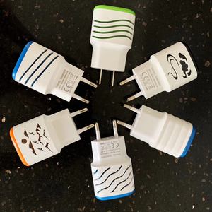 Fuente <span class=keywords><strong>de</strong></span> la fábrica claro fuego textura 2 USB <span class=keywords><strong>cargador</strong></span> <span class=keywords><strong>de</strong></span> teléfono <span class=keywords><strong>celular</strong></span> con V8 cable micro usb LED <span class=keywords><strong>de</strong></span> luz - Product Image 6