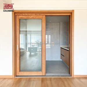Puertas Corredizas de Madera Personalizables para el Hogar y la Oficina, Diseño Posmoderno, Acabado de Superficie, Tamaños Favoritos, Otros Productos para Puertas Interiores - Product Image 2