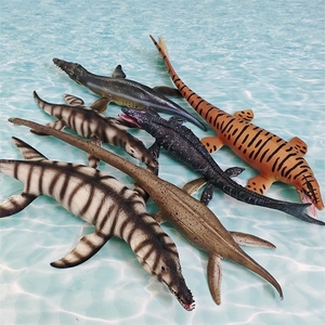 Juguetes Cognitivos Simulados para Niños, Modelo de <span class=keywords><strong>Dinosaurio</strong></span> Sólido, Dragón Haiba, <span class=keywords><strong>Mosasaurus</strong></span>, Liopleurodon, Kronosaurus, Adorno - Product Image 2