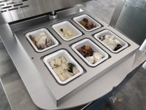 Máquina Selladora de Bandejas de Alimentos Semiautomática Rotativa Ruibao, Máquina de Envasado al Vacío para Bandejas de Alimentos - Product Image 4