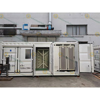 Banque d'énergie de stockage d'énergie par batterie du système solaire sur réseau 500KW PCS et 1MWH 2MWH ou capacité personnalisée