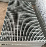 Grille de drainage des eaux pluviales en acier galvanisé à chaud à barres plates