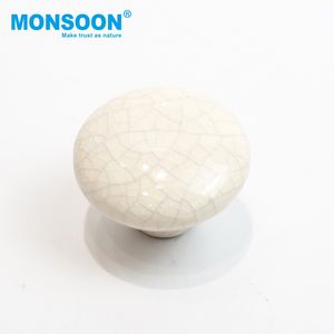 Pomo de Cajón Decorativo Clásico de Lujo, Tiradores Redondos de Cerámica para Muebles de Cocina, Manijas de Gabinete con Forma de Hongo - Product Image 4