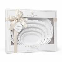Melamine serviesset met aangepast kleurendesign - draagbaar, milieuvriendelijk, duurzaam, vaatwasserbestendig, voedselveilig plastic, geschikt voor buitenfeesten