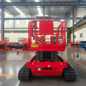 Penjualan terlaris Offroad murah Mobile dilacak elektrik semua medan Self-propeler berpenggerak gunting <span class=keywords><strong>Lift</strong></span> dengan CE - Product Image 6