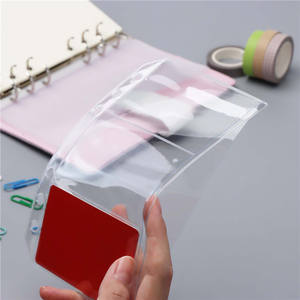 A6-Binder-Taschen, Klare, Milchige, Doppelseitige PVC-Bargeldumschläge, Loseblatt-Hüllen, Kunststoff-Geldumschläge für das Budgetieren, für Karten und Rechnungen - Product Image 4