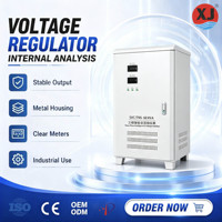 Régulateur de tension automatique triphasé haute puissance personnalisé TNS-60KVA, stabilisateur servo, 50Hz/60Hz, tension de sortie 380V