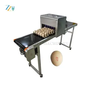 Thép không gỉ gà trứng dập mã hóa máy/trứng hết hạn ngày Máy in/trứng máy in