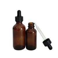 Vente flash - Flacons en verre ambré Boston ronds de 30 ml, 60 ml et 120 ml pour l'emballage d'huiles aromatiques et essentielles avec couvercles