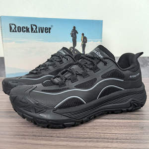 Chaussures de randonnée légères et imperméables pour hommes, chaussures d'extérieur antidérapantes de haute qualité pour sentiers de montagne - Product Image 5