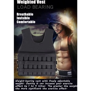 Gilet lesté ajustable et respirant pour hommes et femmes, pour la course, l'entraînement scolaire et les activités de plein air - Product Image 4