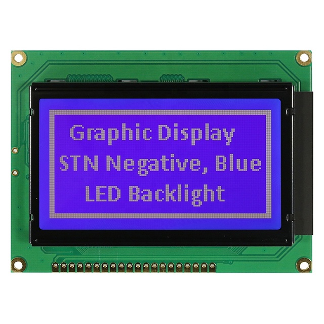 12864 Winstar WG12864A Monochrome Graphic LCD 128x64 Display with 5V Power Supply