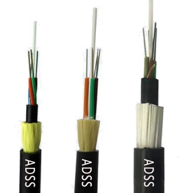 ADSS Fiber Optical Cable Exact Self Supporting 96 Core Fiber Optic Cable