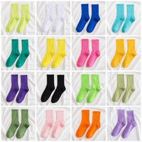 Chaussettes de sport en coton blanc et noir personnalisées pour hommes, avec logo, marque privée, séchage rapide, pour enfants