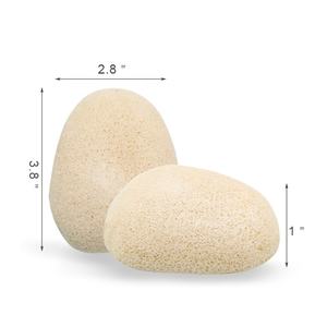 Bon marché personnalisé naturel et vert thé visage lavage éponge coréen <span class=keywords><strong>Konjac</strong></span> éponge organique naturel - Product Image 2