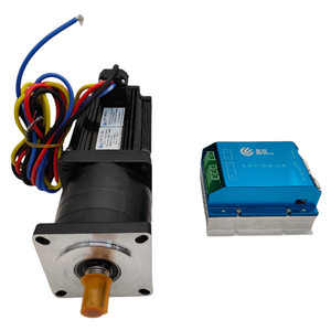 ระบบมอเตอร์ดีซีไร้แปรงถ่าน 48V 1.5KW พร้อมชุดเกียร์แบบดาวเคราะห์ 1:10 (300RPM) สำหรับเครื่องกว้านงานหนักและสายพานลำเลียงสำหรับงานเหมือง - Product Image 3