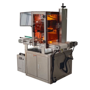 เครื่องเลเซอร์มาร์กกิ้งสำหรับสินค้าที่วางอยู่แบบสุ่ม ระบบระบุตำแหน่งอัตโนมัติด้วยระบบวิชั่น  ทำเครื่องหมายโลโก้/คิวอาร์โค้ด/บาร์โค้ด/หมายเลขซีเรียล - Product Image 1