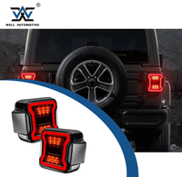 Vente chaude Wrangler JK JL feu arrière mise à niveau LED feu arrière pour Jeep Wrangler JK JL accessoires