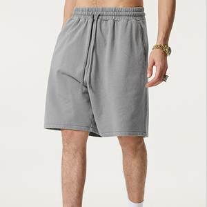 2025 Premium Quality <b>Men's</b> 330GSM Heavyweight Solid Plain Dyed 100% Cotton Worsted Anti-Wrinkle Loose Fit Casual Streetwear - Product Image 1