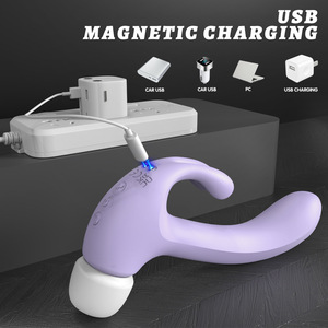 Vibrador de bragas recargable por USB transfronterizo, 9 frecuencias, silencioso, 100% impermeable, juguete sexual femenino para orgasmo instantáneo - Product Image 2