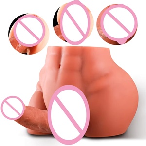 Énorme poupée sexuelle féminine imperméable avec dildo à sensation réaliste pour la masturbation anale et le plaisir en couple - Product Image 5