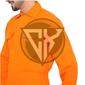 Overol de Trabajo de Alta Visibilidad con Franjas Reflectantes, Uniforme de Trabajo de Poliéster Transpirable para Construcción - Product Image 4