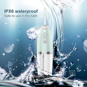 Irrigateur buccal électrique portable sans fil TAHATH IPX6 à tension universelle pour soins dentaires - Product Image 1