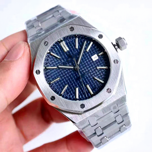 Aijia Bi 15400 Orologio Meccanico Automatico da <span class=keywords><strong>Uomo</strong></span> per Affari, Cassa in Acciaio Inossidabile, Cinturino Ottagonale in Acrilico, Vetro Zaffiro - Product Image 2