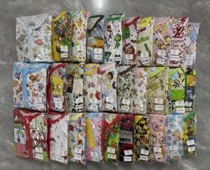 Piyama bambu motif karakter, pakaian balita bambu, karakter RTS Natal, ritsleting bambu bayi - Product Image 5