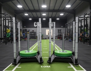 KUNFU-Luge à traction et à poussée en acier pour compétition de fitness, équipement commercial - Product Image 4