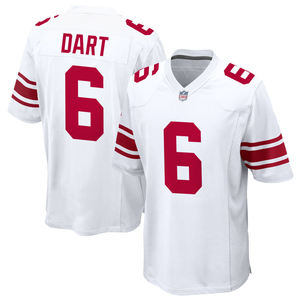 2024 Heren New York Jersey Custom Amerikaanse Voetbalshirts Korte Gestikte Geborduurde Volwassen Uniformen Sportkleding Logo 'S Wit - Product Image 4