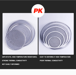 Padella <span class=keywords><strong>per</strong></span> <span class=keywords><strong>Pizza</strong></span> perforata rivestita antiaderente in lega di alluminio 8 9 10 12 utensili da forno rivestiti antiaderenti - Product Image 6