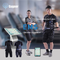 구거 EMS 기기 트레이닝 슈트, EMS 스포츠 의류, 헬스장, 살롱 및 홈 워크아웃용 전문 피트니스 웨어