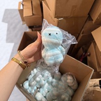 Mainan Squishy Roti Mummy Lucu dari Busa PU, Lambat Mengembang, Pereda Stres, Hadiah Unik Grosir